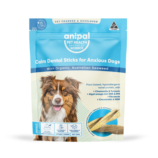 Anipal Calm Dental Sticks for Anxious Dogs